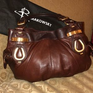 B Makowsky leather handbag ! 😻